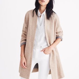 Madewell Stanza Coat Grey